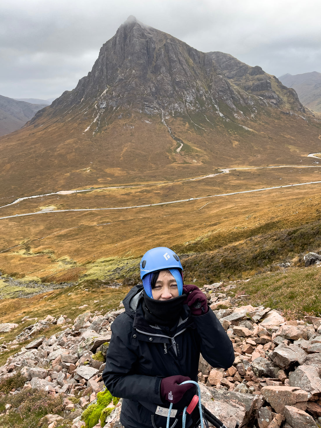 Weebairnsuk product test week to Glencoe in Scotland