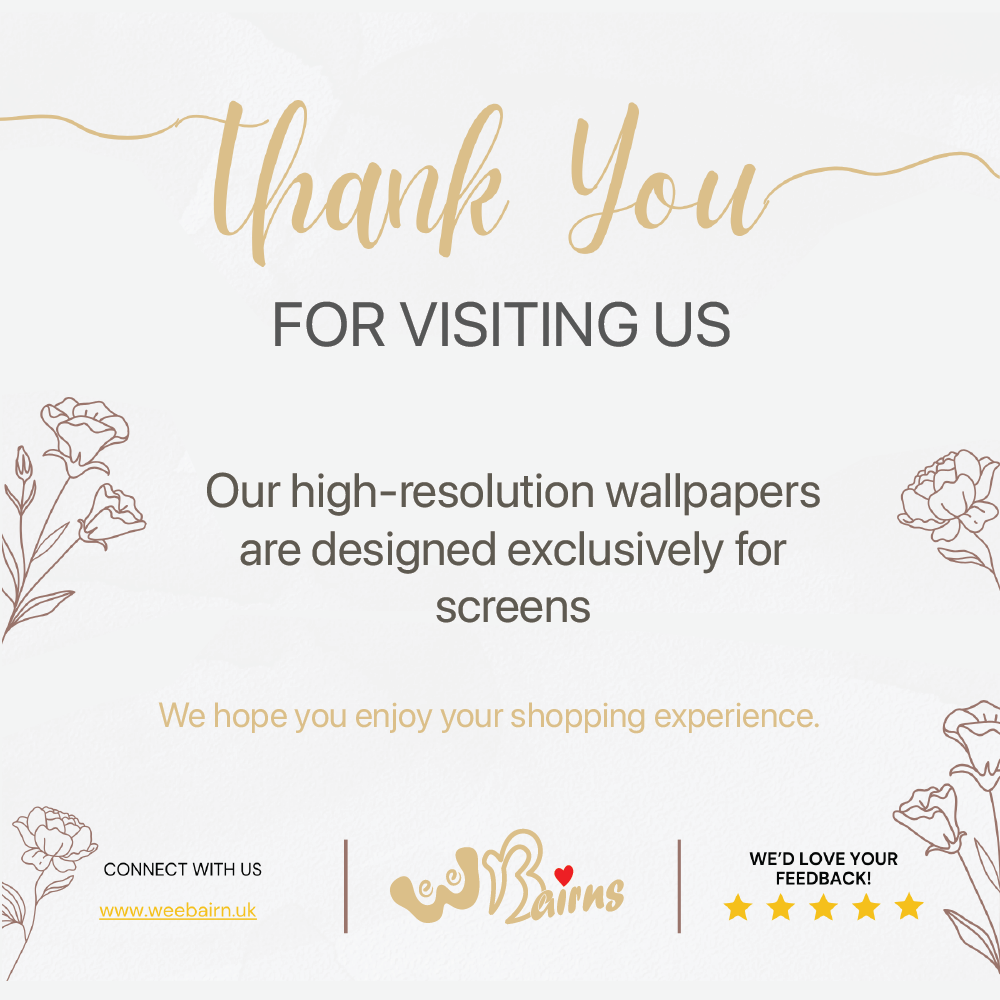 Picture has the text saying "Thank you for visiting us"