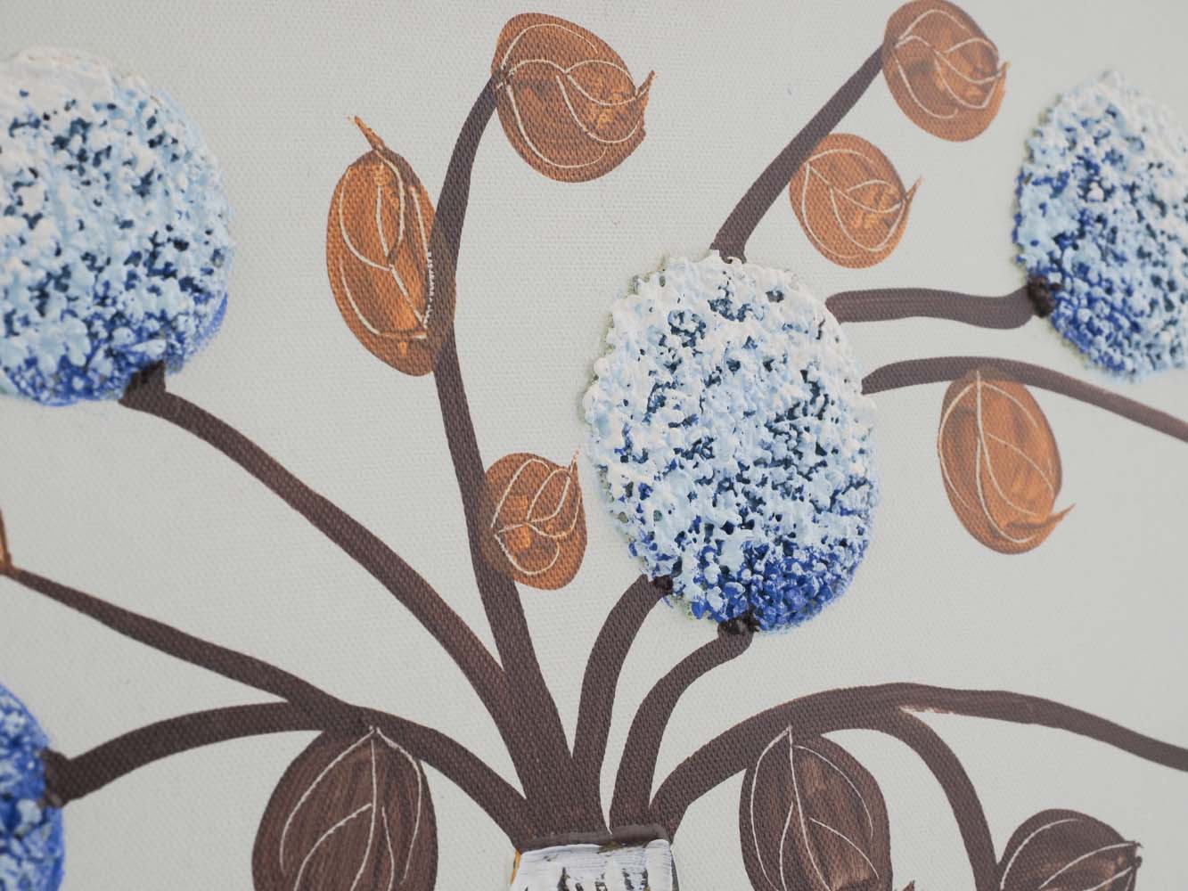Retro Flower Nordic Modern Canvas Painting Art Pictures Bedroom Living Room Home Decor 32x42cm