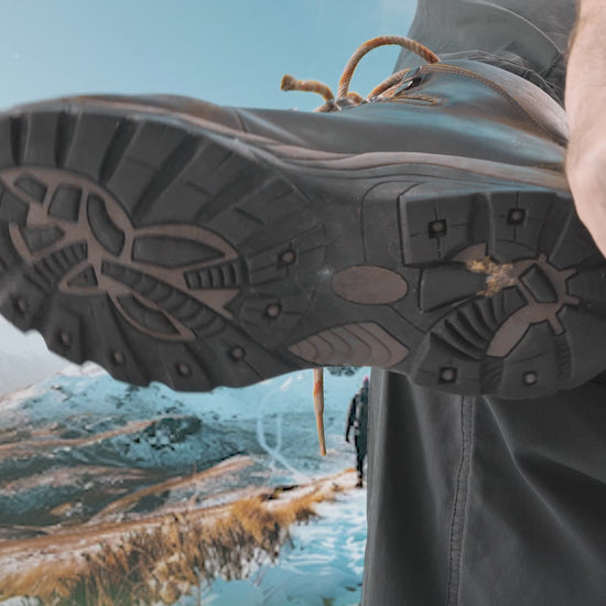 Video shows the correct way to put on our 10 point antislip crampon for shoes or boots.